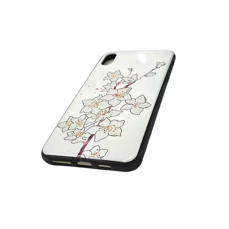 قاب موبایل اپلxs max-ایفون ایکس مکس-ایفونxs max.مدل شکوفه