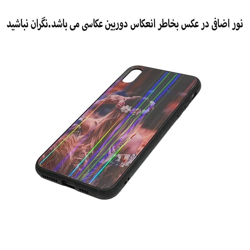 قاب موبایل اپلxs max-ایفونxs max.مدل پشت شیشه ای5