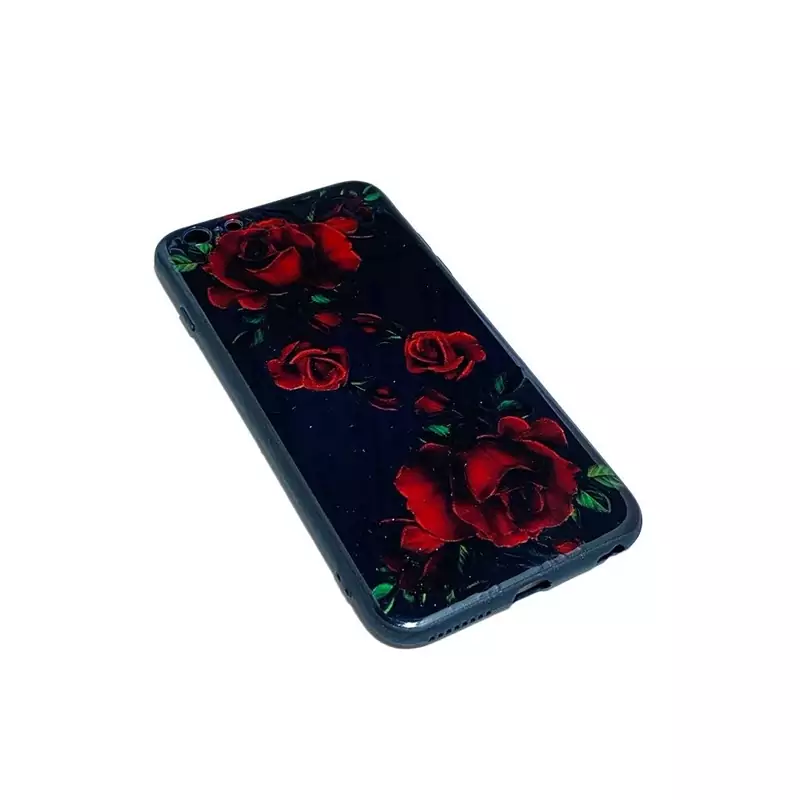 قاب گوشی موبایل اپل6پلاس-ایفون6پلاس-6s plus.مدل گل رز برجسته