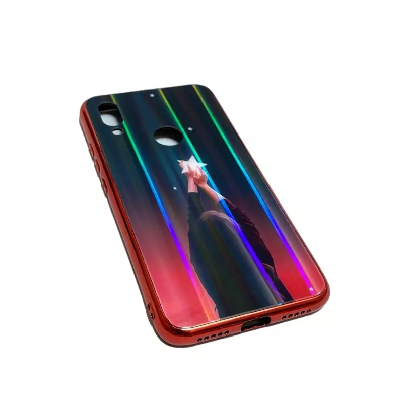 قاب موبایل شیائومی ردمیnote 7-note7 pro.مدل پشت گلس2