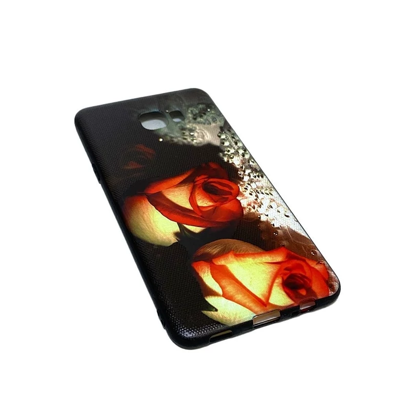 قاب گوشی موبایل سامسونگ c7-c7 proپرو.مدل گل رز