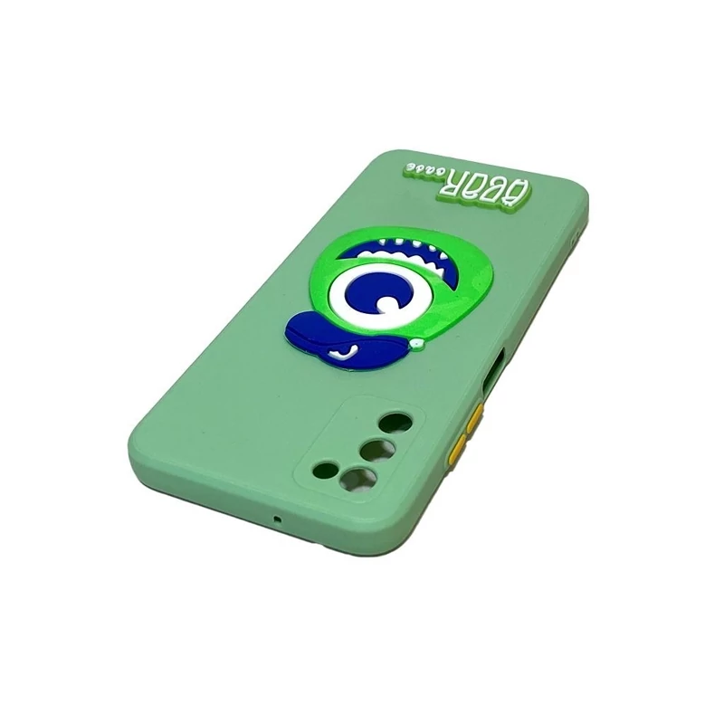 قاب گوشی موبایل سامسونگ a03s-a03 s.مدل استیکر برجسته