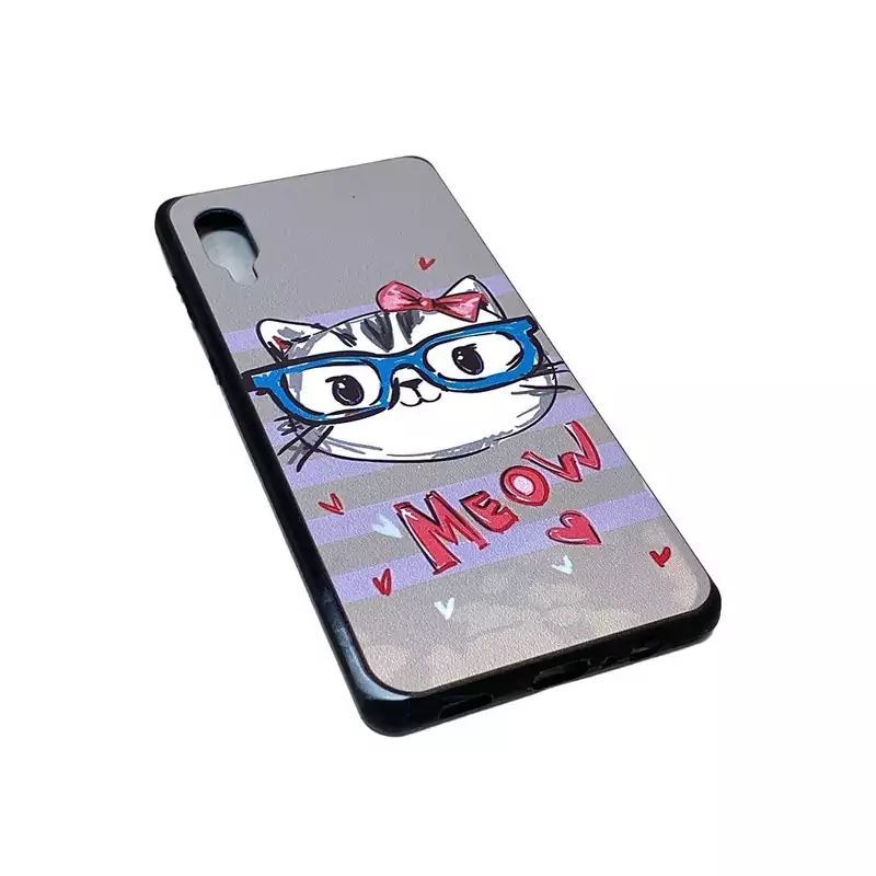 قاب گوشی موبایل سامسونگa02-a022-m02.مدل گربه