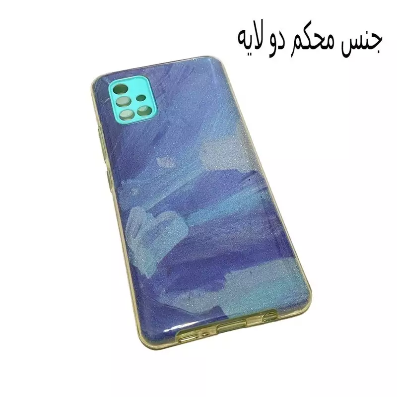 قاب گوشی موبایل سامسونگشA71 5g-a71 5g.مدل دولایه براق7