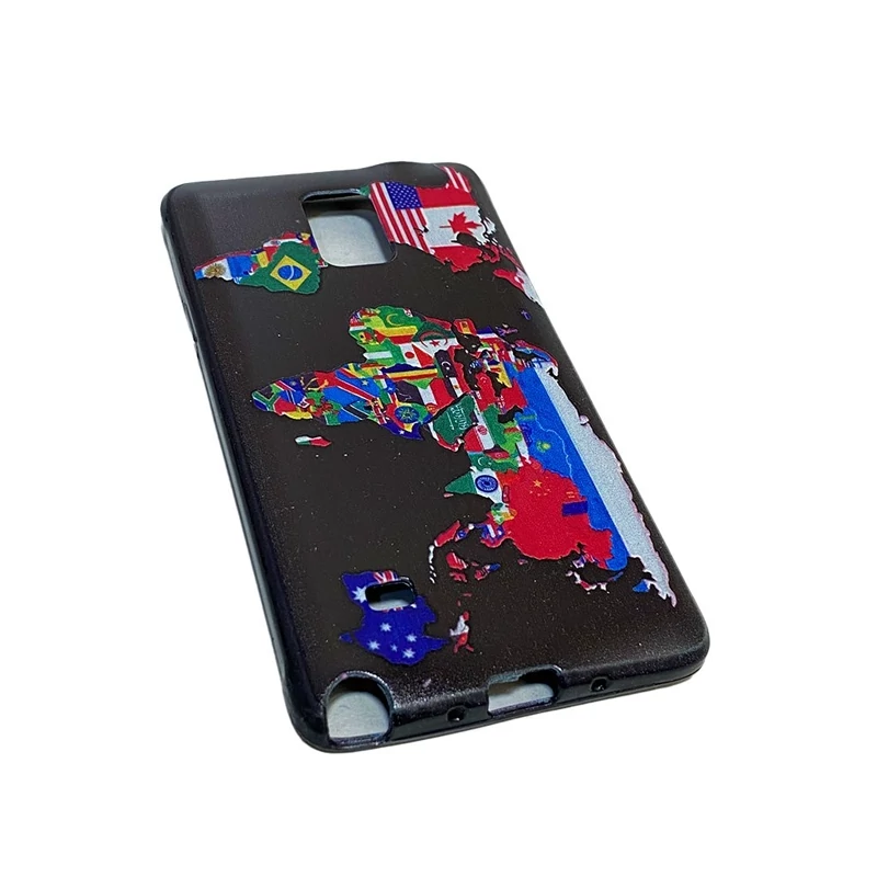 قاب گوشی موبایل سامسونگ نوت4 -note 4.مدل نقشه