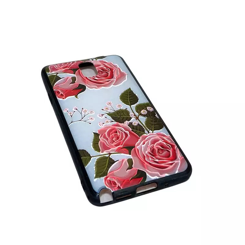 قاب گوشی موبایل سامسونگ نوت3 -note 3.مدل گل