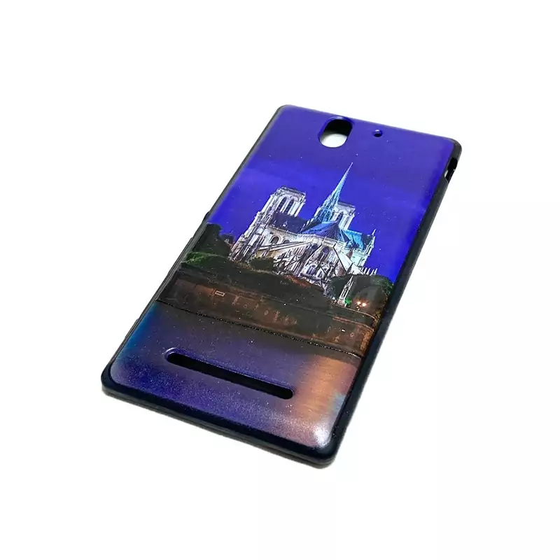 قاب گوشی موبایل سونیSONY XPERIA c3-C3.مدل کلبه زیبا