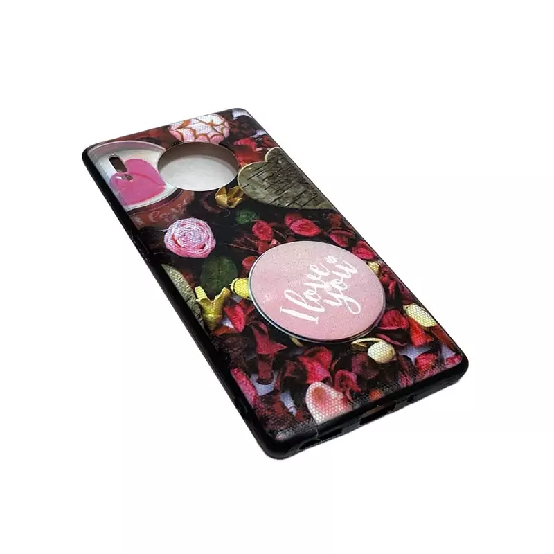 قاب گوشی هواوی Mate 30 pro-میت30پرو.مدل گل سرخ