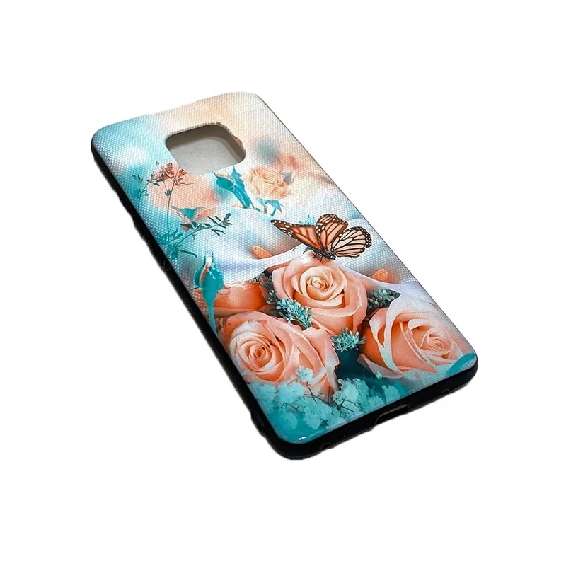 قاب گوشی هواوی Mate 20 pro-میت20پرو.مدل گل زیبا