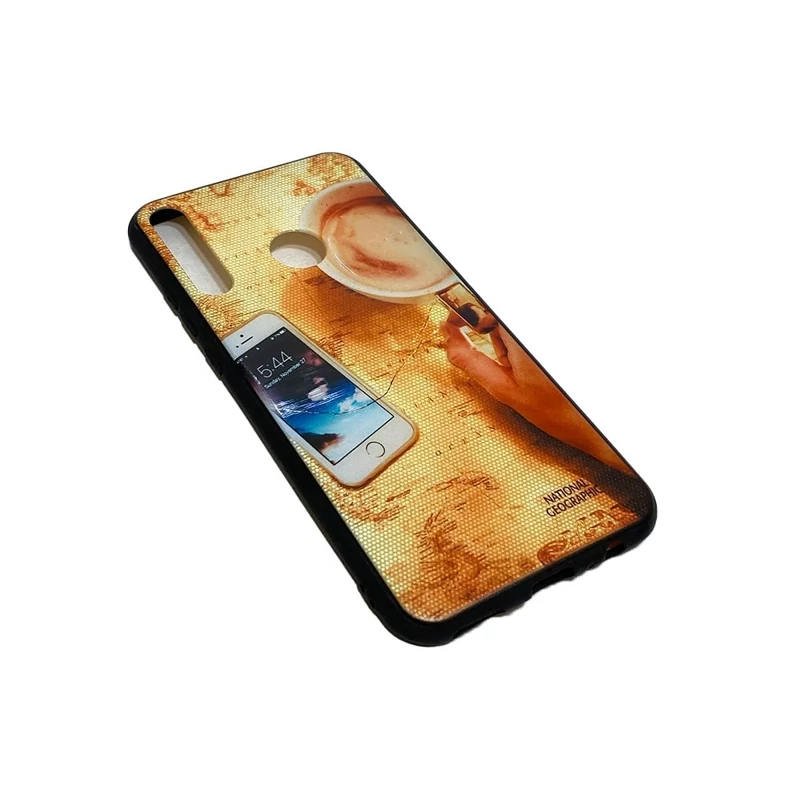 قاب گوشی موبایل هواوی y7p 2020-Y7P 2020.مدل قهوه