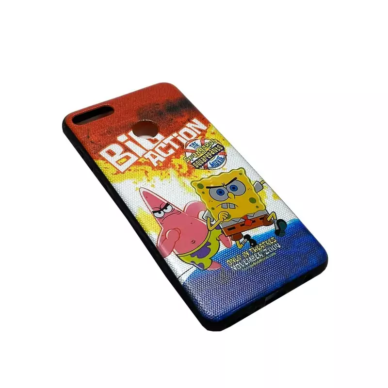 قاب  موبایل هواویy9prime 2018-y9 prime 2018.مدل باب اسنفنجی