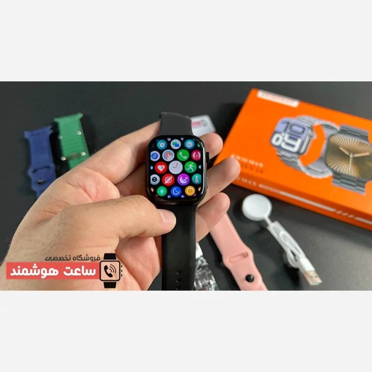 ساعت هوشمند7بند KW32 MAX بند فلزی امولد سری ده 2026 کیفیت( فروش به قیمت عمده)
