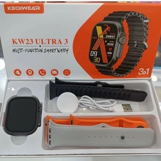 ساعت هوشمند KW23ULTRA 3 ورژن 2026 بالاترین کیفیت بازار تمامی امکانات خرید به قیمت عالی