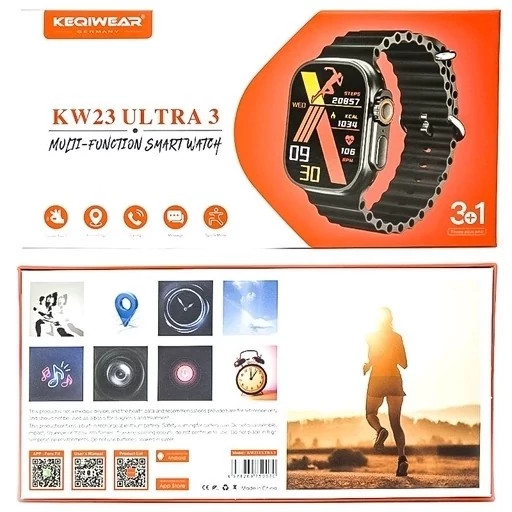 ساعت هوشمند KW23ULTRA 3 ورژن 2026 بالاترین کیفیت بازار تمامی امکانات خرید به قیمت عالی