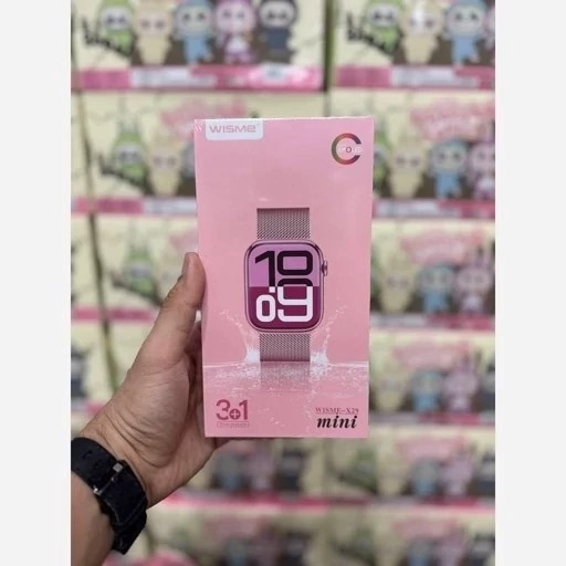 ساعت هوشمند WISME X29 mini اورجینال تمام صحفه 3 بند فلری حصیری