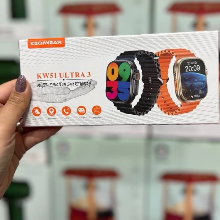 ساعت هوشمند KW51ULTRA 3 ورژن 2025 بالاترین کیفیت بازار تمامی امکانات خرید به قیمت عالی