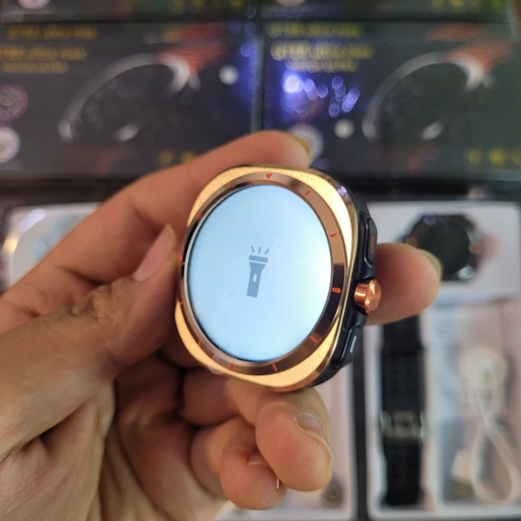 ساعت هوشمند GT88 ULTRA MAX گرد دو بند سوپر امولد بالاترین کیفیت بازار فروش تک به قیمت عمده