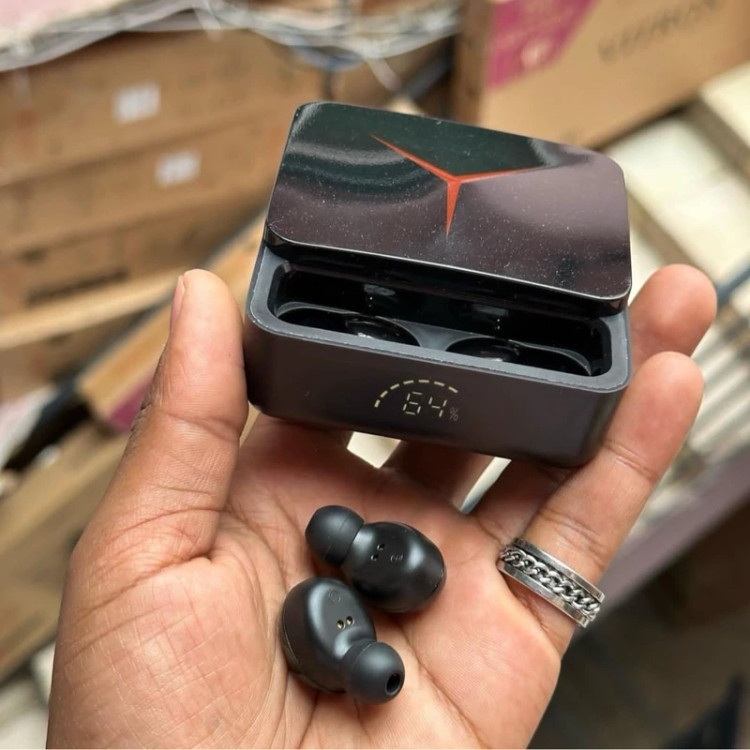 ایرپاد M90PRO نویز کنسلینگ مکالمه گیمینگ ضدآب اورجینال 2025 پاوربانک دار کیفیت درجه یک بلوتوث نسخه 5/3 صحفه نمایش دار