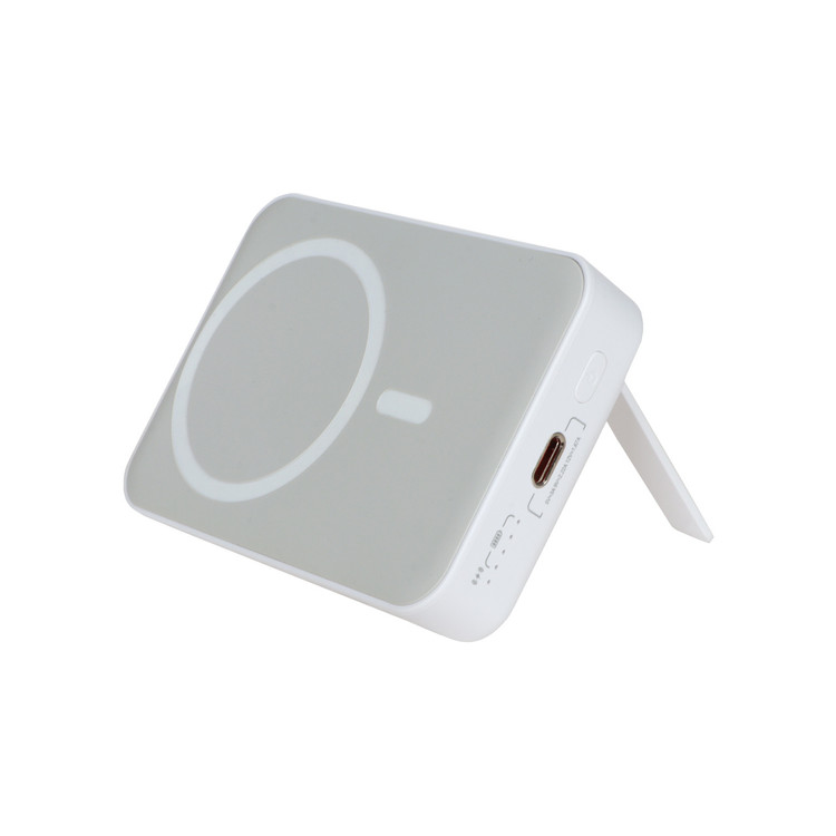 پاوربانک وایرلس (PD و فست شارژ) Tranyoo 20W 10000mAh مدل T-F25 - سفید(دارای استند موبایل)