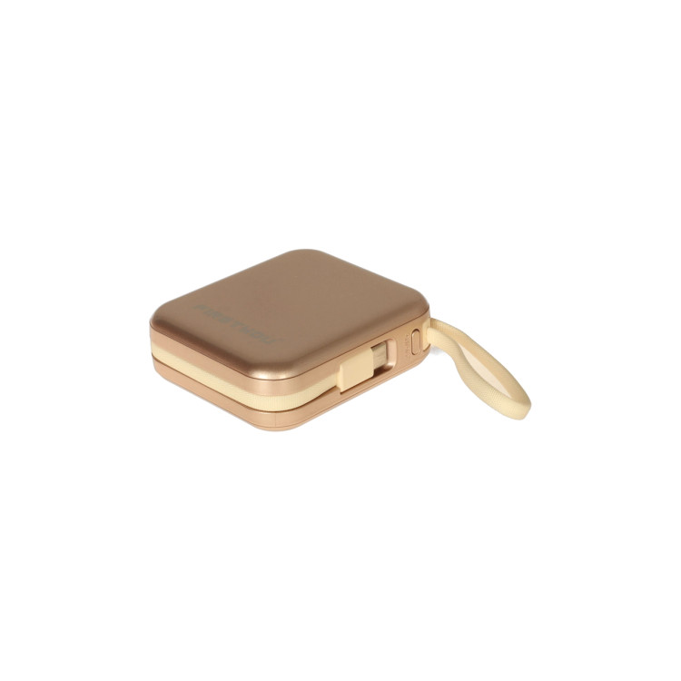 پاوربانک فست شارژ FirstYou 10000mAh مدل OM03 - طلایی - MMS (گارانتی شش ماهه YA)