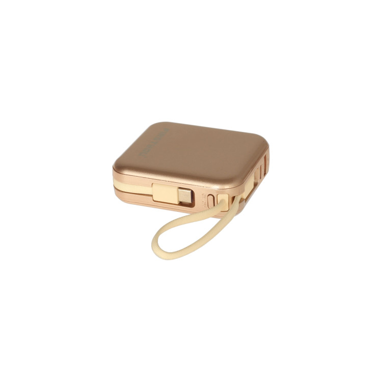 پاوربانک فست شارژ FirstYou 10000mAh مدل OM03 - طلایی - MMS (گارانتی شش ماهه YA)