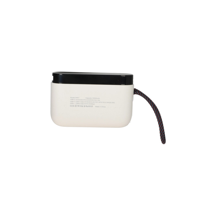 پاوربانک PD و فست شارژ FirstYou 10000mAh مدل OM01 - سفید - MMS (گارانتی شش ماهه YA)
