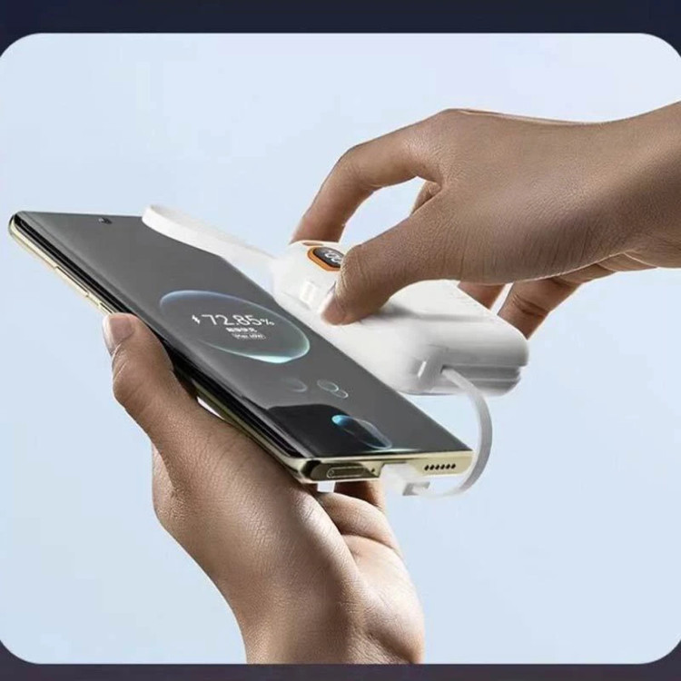 پاوربانک فست شارژ Arun 10000mAh مدل DX03 22.5W - سفید (گارانتی IPM)