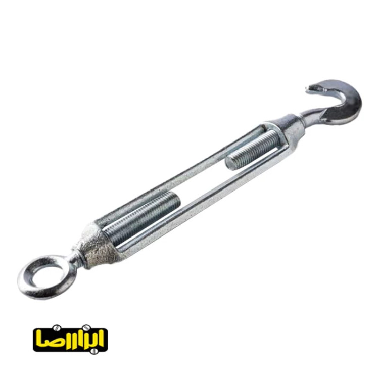 مهارکش یک سر حلقه یک سر قلاب گالوانیزه سایز 8