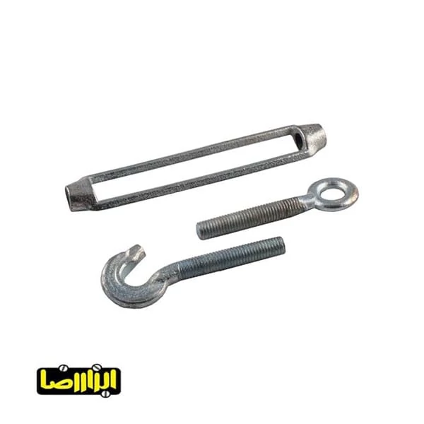 مهارکش یک سر حلقه یک سر قلاب گالوانیزه سایز 24