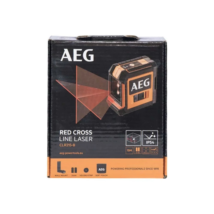 تراز لیزری دو خط آاگ مدل CLR215-B