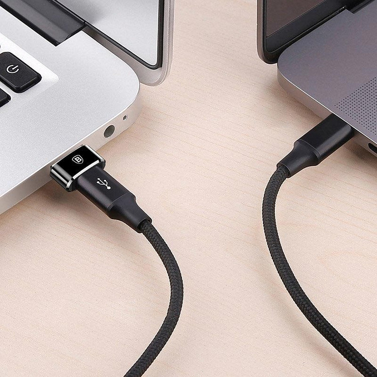 مبدل Type-C به USB باسئوس مدل CAAOTG-01