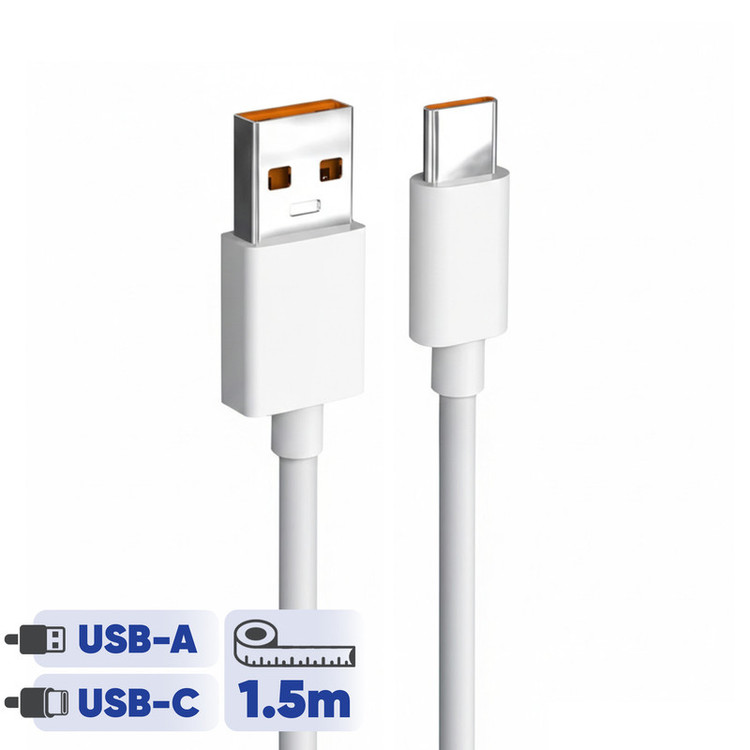 کابل تبدیل USB به USB-C نیبیوا مدل Fast Charge 120W طول 1.5 متر