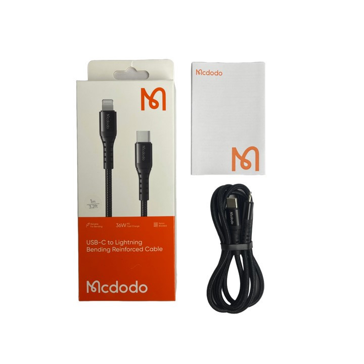 کابل تبدیل USB -C به لایتنینگ مک دودو مدل CA-563 طول 1 متر