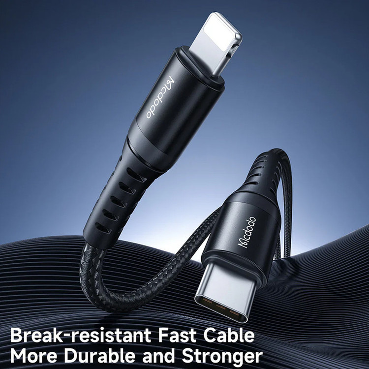 کابل تبدیل USB -C به لایتنینگ مک دودو مدل CA-563 طول 1 متر