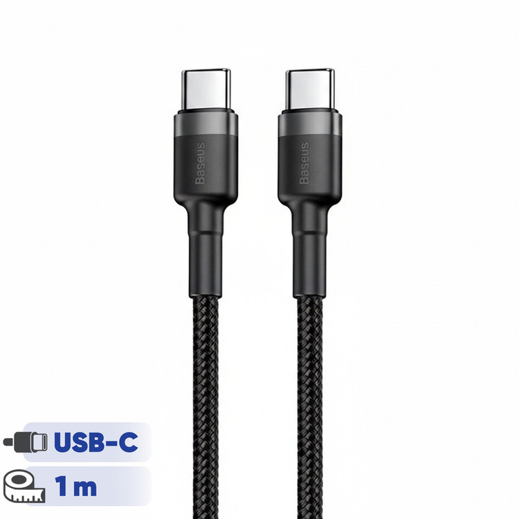 کابل USB-C باسئوس مدل CATKLF-GG1 طول 1 متر