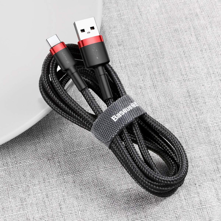 کابل تبدیل USB به USB-C باسئوس مدل CATKLF-C91 Cafule طول 2 متر