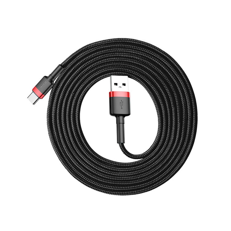 کابل تبدیل USB به USB-C باسئوس مدل CATKLF-C91 Cafule طول 2 متر