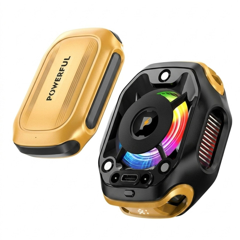 فن خنک کننده موبایل پاورفول مدل CX12 2025 turbo به همراه پاوربانک