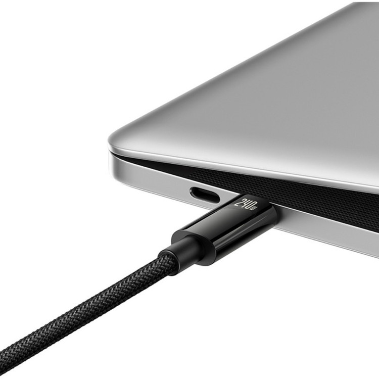 کابل تبدیل USB-C باسئوس مدل (TUNGSTEN (240W طول 1 متر