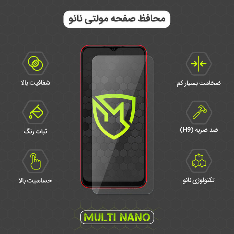 محافظ صفحه نمایش شفاف مولتی نانو مدل X-S1N مناسب برای گوشی موبایل شیائومی Poco X7 Pro