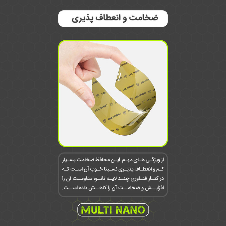 محافظ صفحه نمایش شفاف مولتی نانو مدل X-S1N مناسب برای گوشی موبایل شیائومی Poco X7 Pro