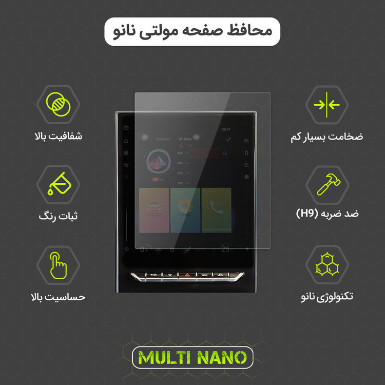 محافظ صفحه نمایش شفاف مولتی نانو مدل X-S1N مناسب برای گوشی موبایل شیائومی Poco X7 Pro