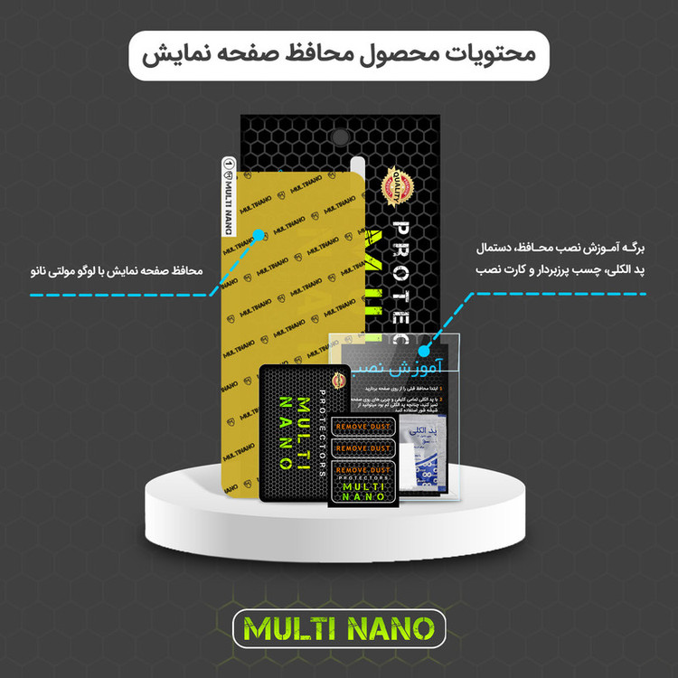 محافظ صفحه نمایش شفاف مولتی نانو مدل X-S1N مناسب برای گوشی موبایل شیائومی Poco X7 Pro