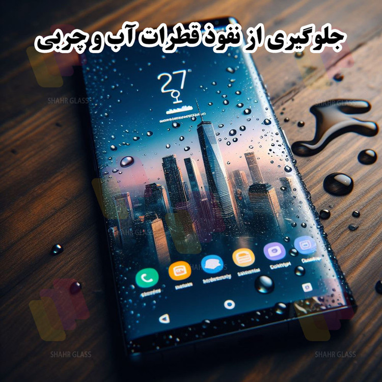 محافظ صفحه نمایش شهر گلس مدل NPOS مناسب برای گوشی موبایل شیائومی Redmi Note 15 4G