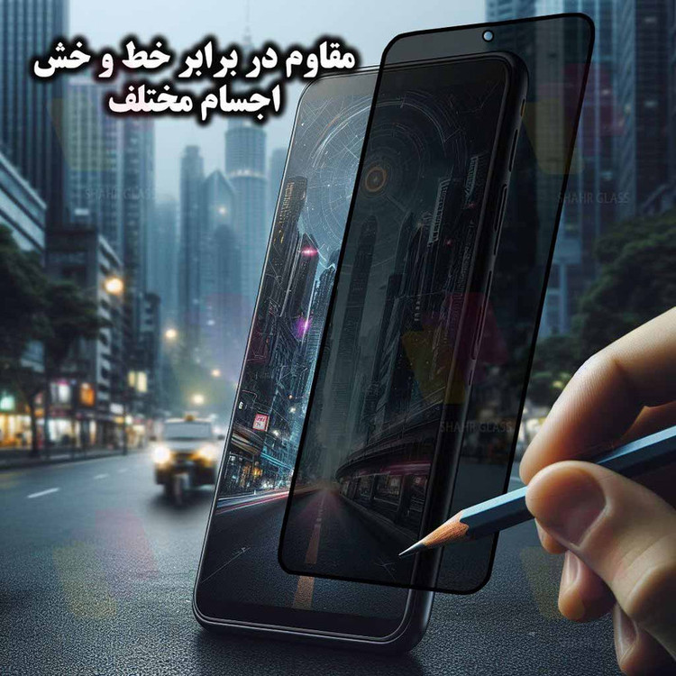 محافظ صفحه نمایش شهر گلس مدل PRIS20 مناسب برای گوشی موبایل سامسونگ Galaxy S25 Ultra