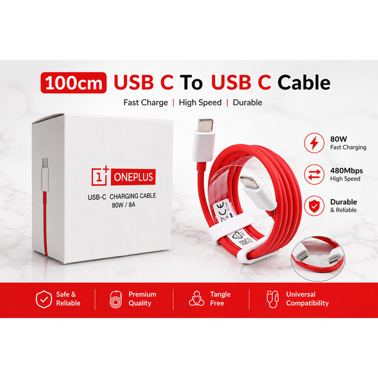 کابل USB-C وان پلاس مدل 2180977 طول 1 متر