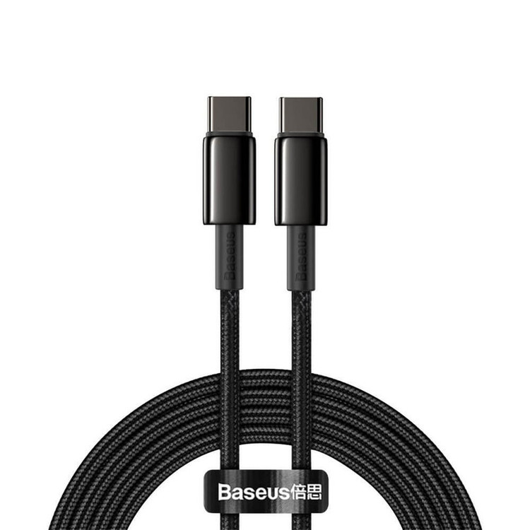 کابل تبدیل USB-C باسئوس مدل Tungsten طول 1 متر