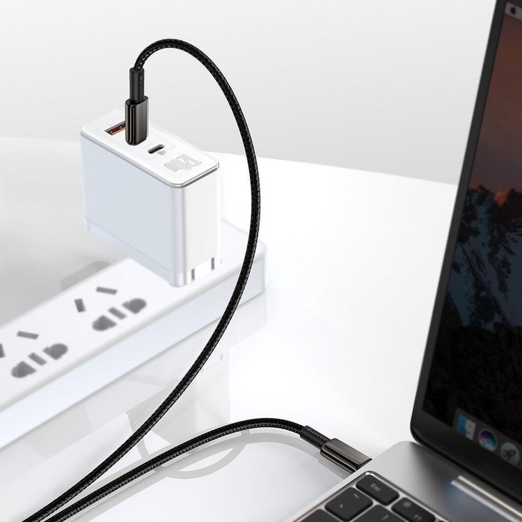کابل تبدیل USB-C باسئوس مدل Tungsten طول 1 متر