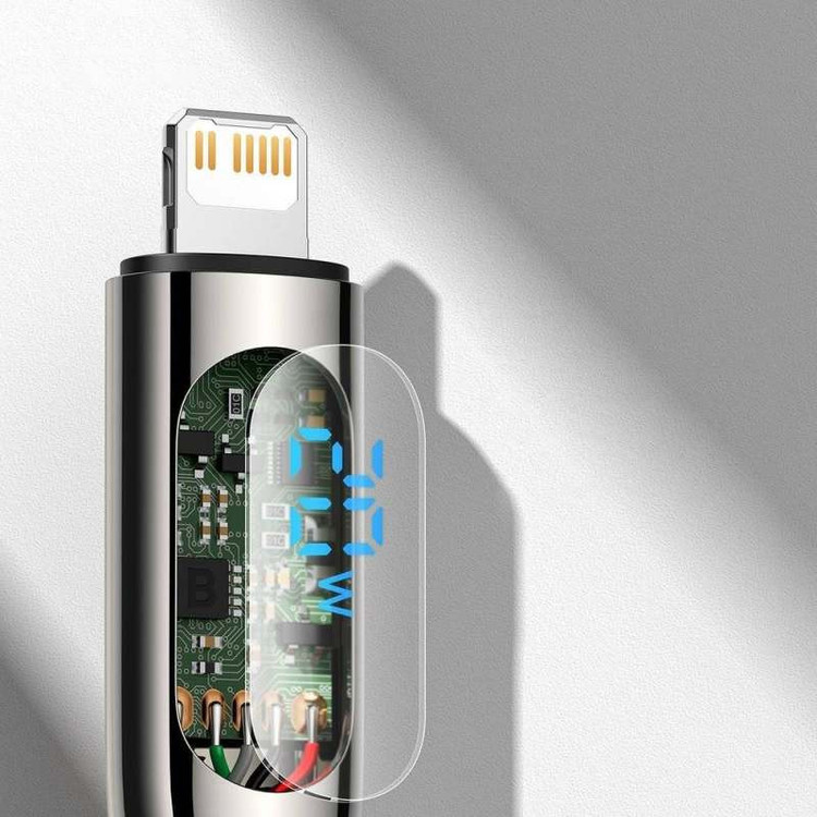 کابل تبدیل USB-C به لایتنینگ باسئوس مدل CATLSK 20W PD طول 1 متر