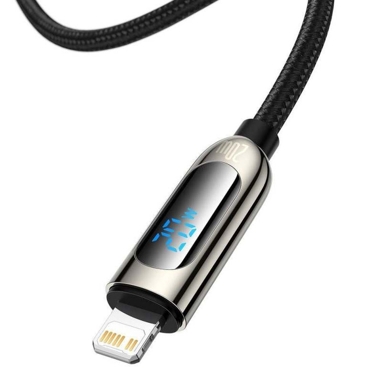 کابل تبدیل USB-C به لایتنینگ باسئوس مدل CATLSK 20W PD طول 1 متر
